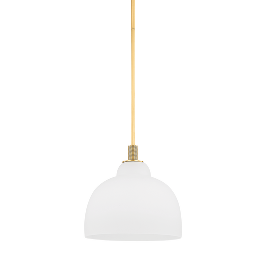 Hudson Valley Oberon 14" Pendant Aged Brass