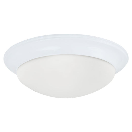 Generation Lighting Nash One Light Ceiling Flush Mount White