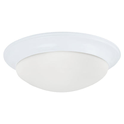 Generation Lighting Nash Three Light Ceiling Flush Mount White
