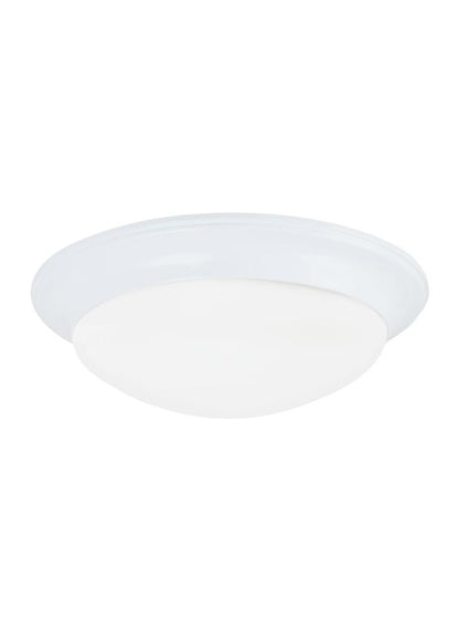 Generation Lighting Nash Three Light Ceiling Flush Mount White