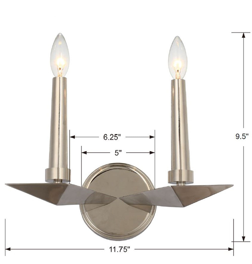 Crystorama Palmer Wall Sconce 