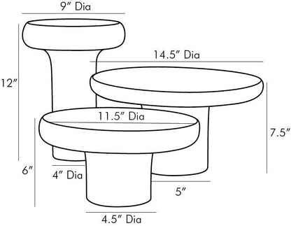 Phoebe Vases, Set of 3