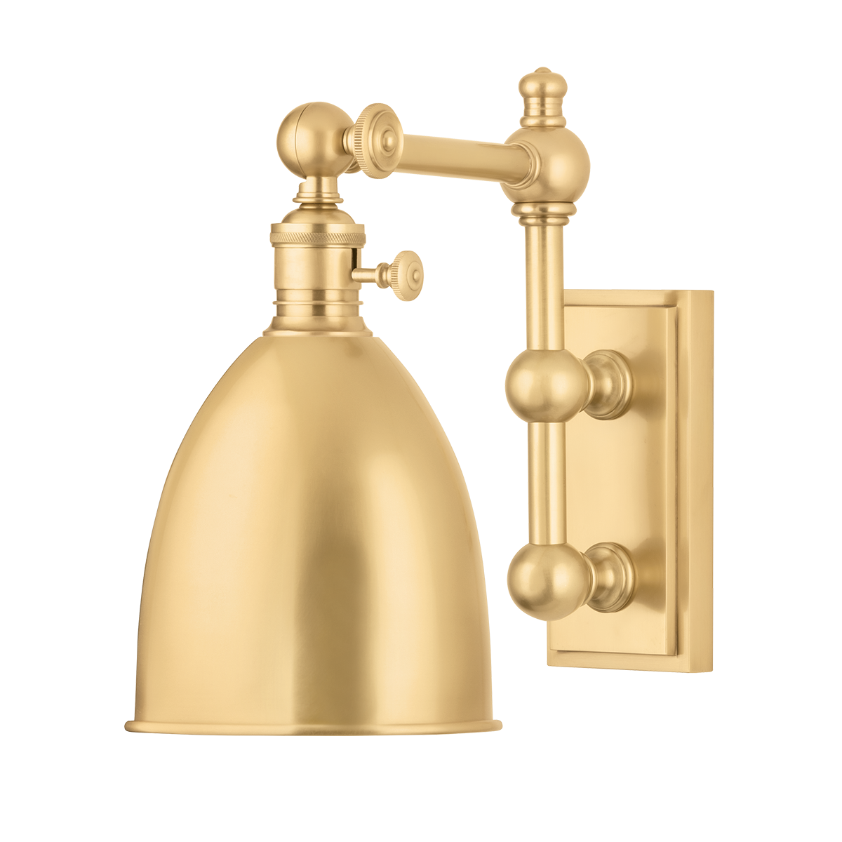 Hudson Valley Roslyn Wall Sconce Antique Brass
