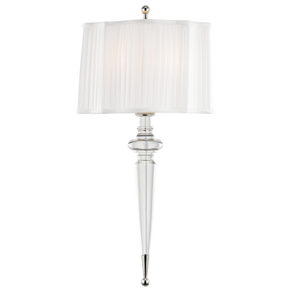 Hudson Valley Tipton Wall Sconce Polished Nickel