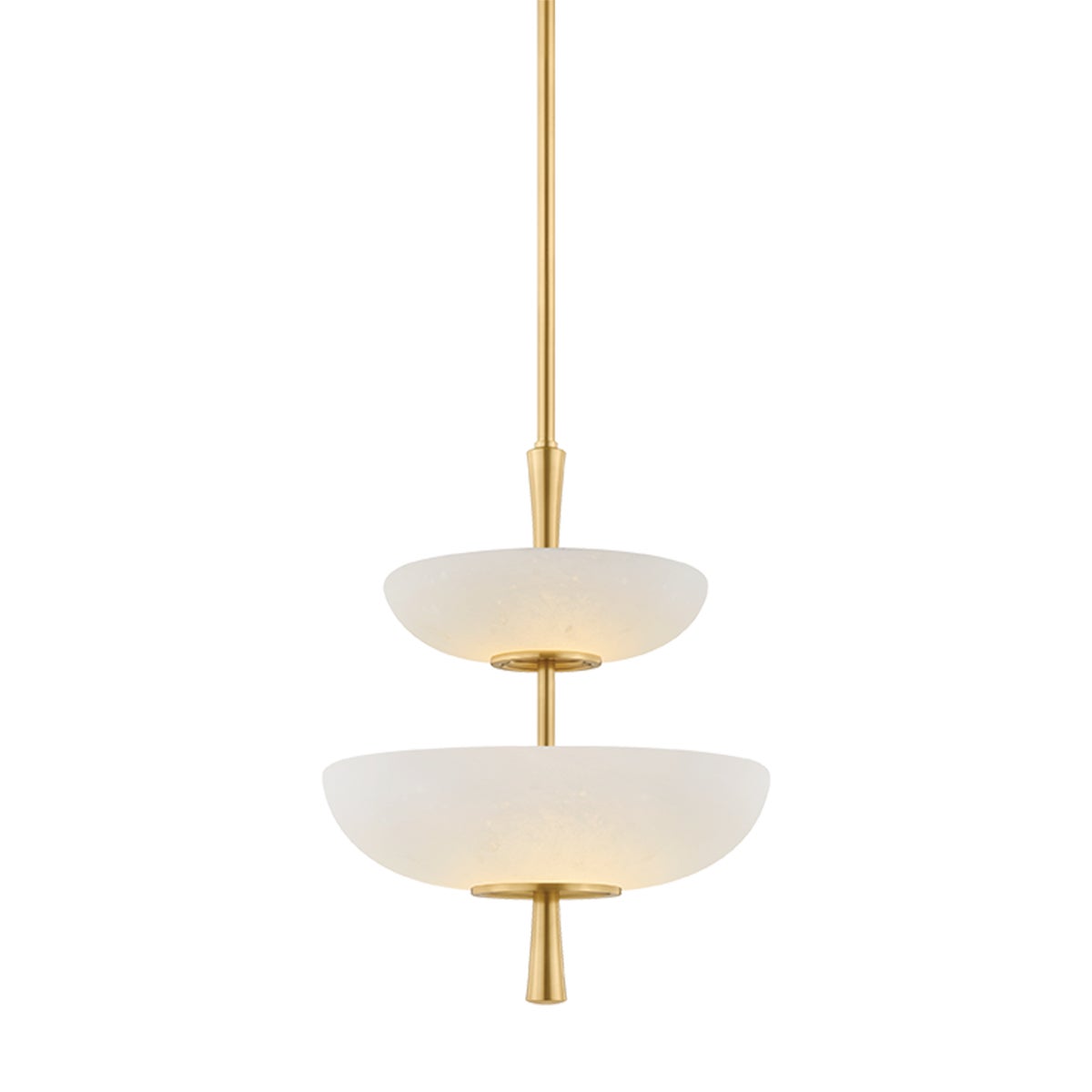 Hudson Valley Mapledale Pendant Aged Brass