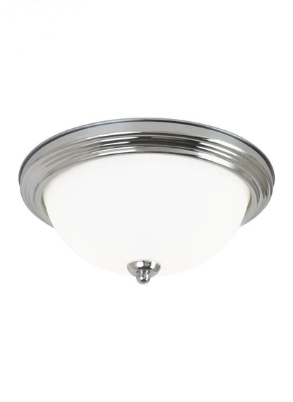 Generation Lighting Geary Two Light Ceiling Flush Mount Chrome