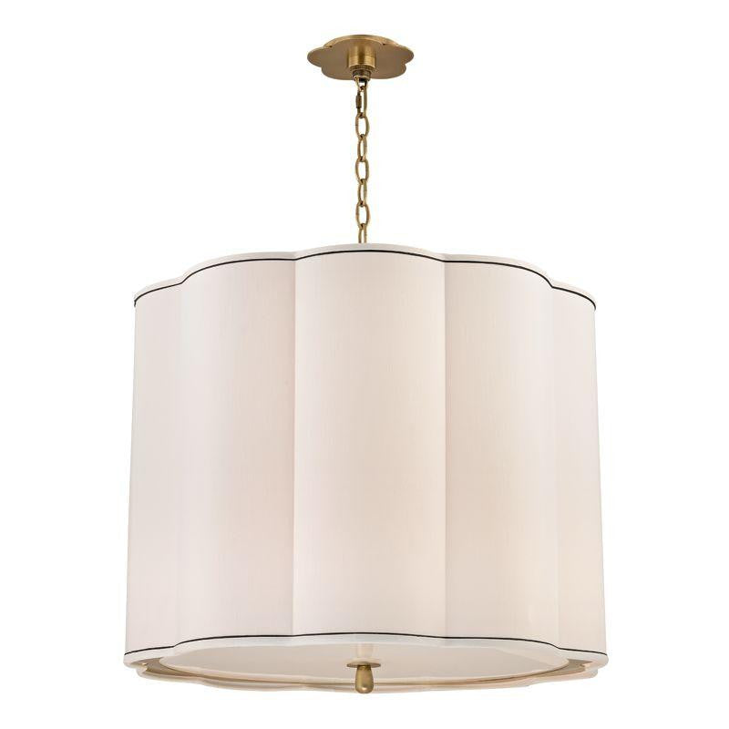 Hudson Valley Sweeny Chandelier Aged Brass
