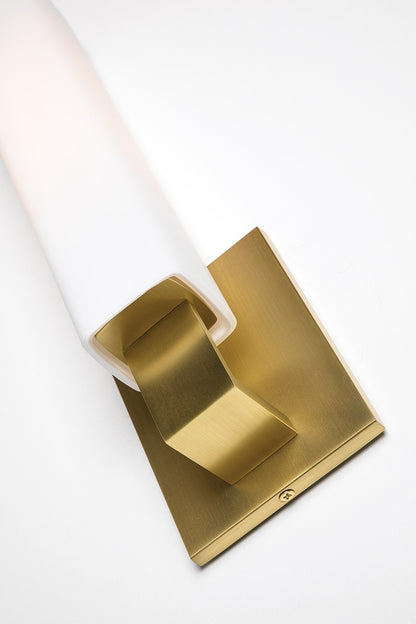 Hudson Valley Livingston Bathroom Wall Sconce Polished Chrome