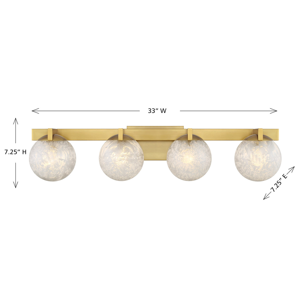 Savoy House Darien 4-Light Bathroom Vanity Light - alternate view