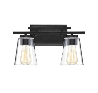 Savoy House Calhoun 2-Light Bath Vanity Black