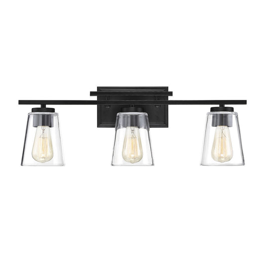 Savoy House Calhoun 3-Light Bath Vanity Warm Brass