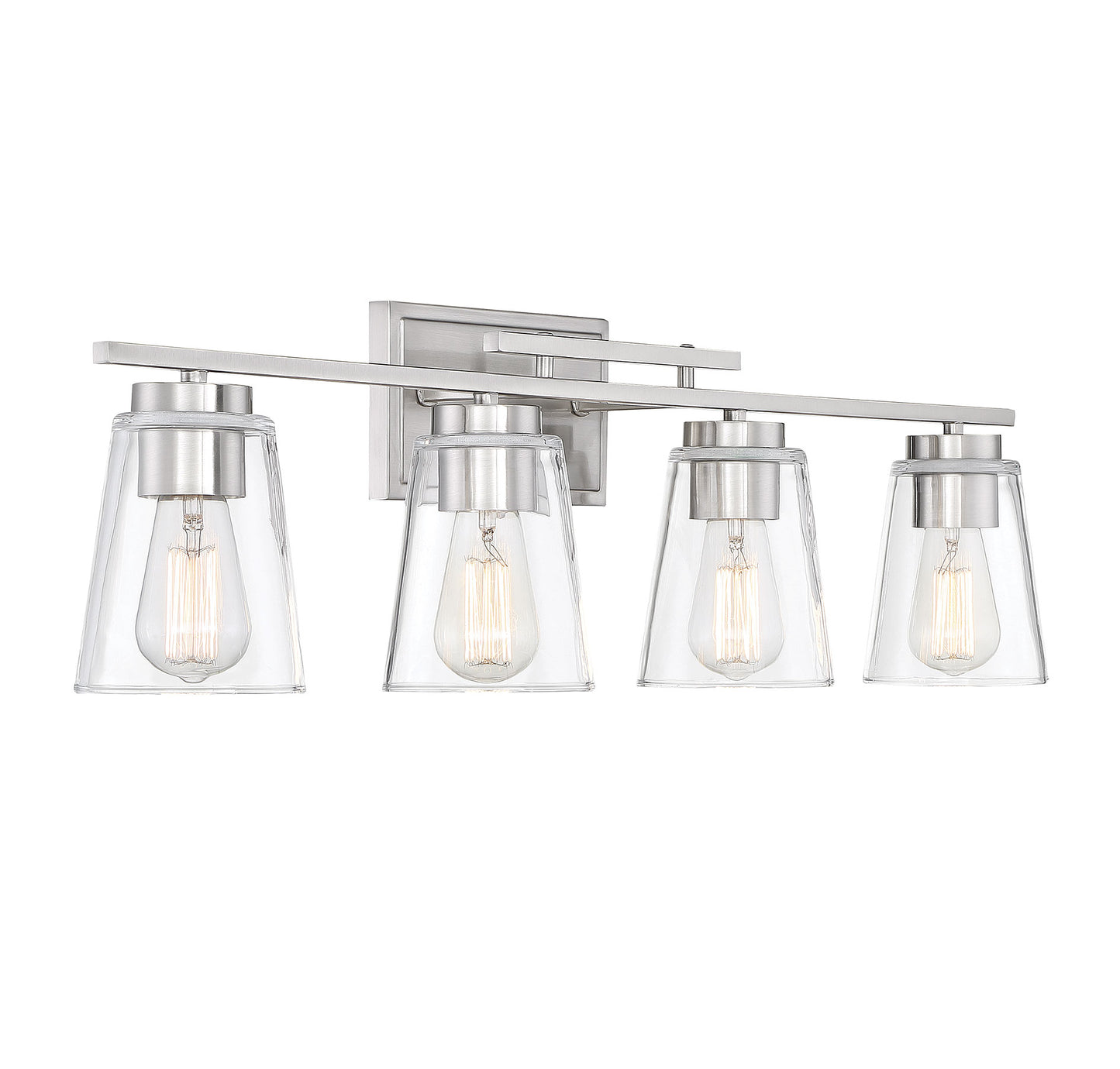 Calhoun 4-Light Bathroom Vanity Light in Black