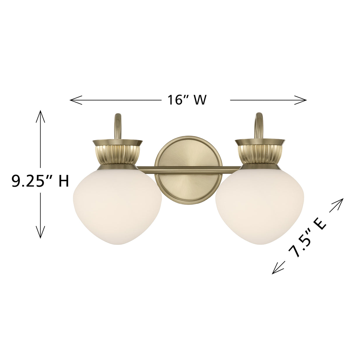 Savoy House Melbourne 2-Light Bathroom Vanity Light - alternate view