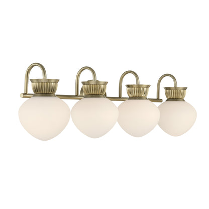 Savoy House Melbourne 4-Light Bathroom Vanity Light - alternate view