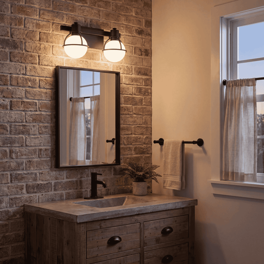 Savoy House Pierce 2-Light Bathroom Vanity Light - Matte Black, view 2