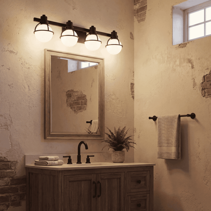 Savoy House Pierce 4-Light Bathroom Vanity Light