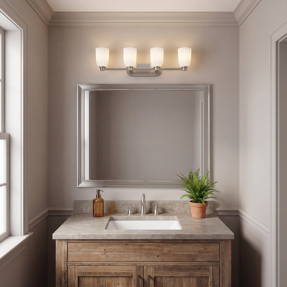 Baldwin 4-Light Bathroom Vanity Light
