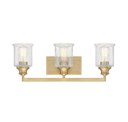 Savoy House Hampton 3-Light Bath Vanity Warm Brass
