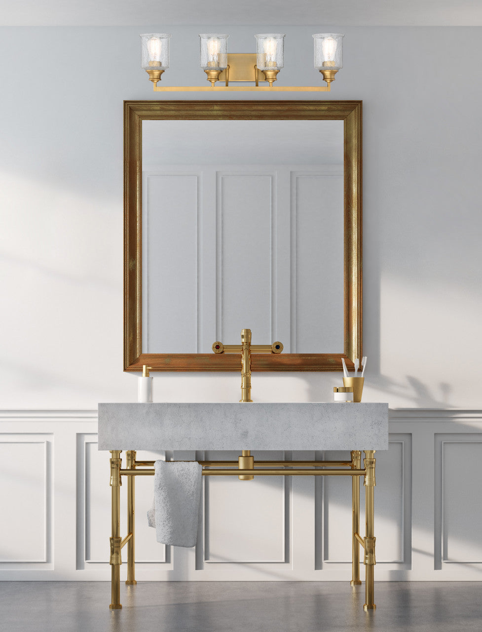 Hampton 4-Light Bath Vanity Savoy House 8-1972-4-322
