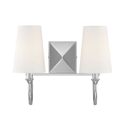 Savoy House Cameron 2-Light Bath Vanity Polished Nickel