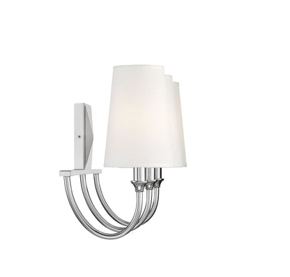 Cameron 3-Light Bathroom Vanity Light in Matte Black