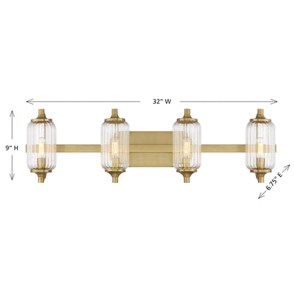 Savoy House Holton 4-Light Bathroom Vanity Light - alternate view