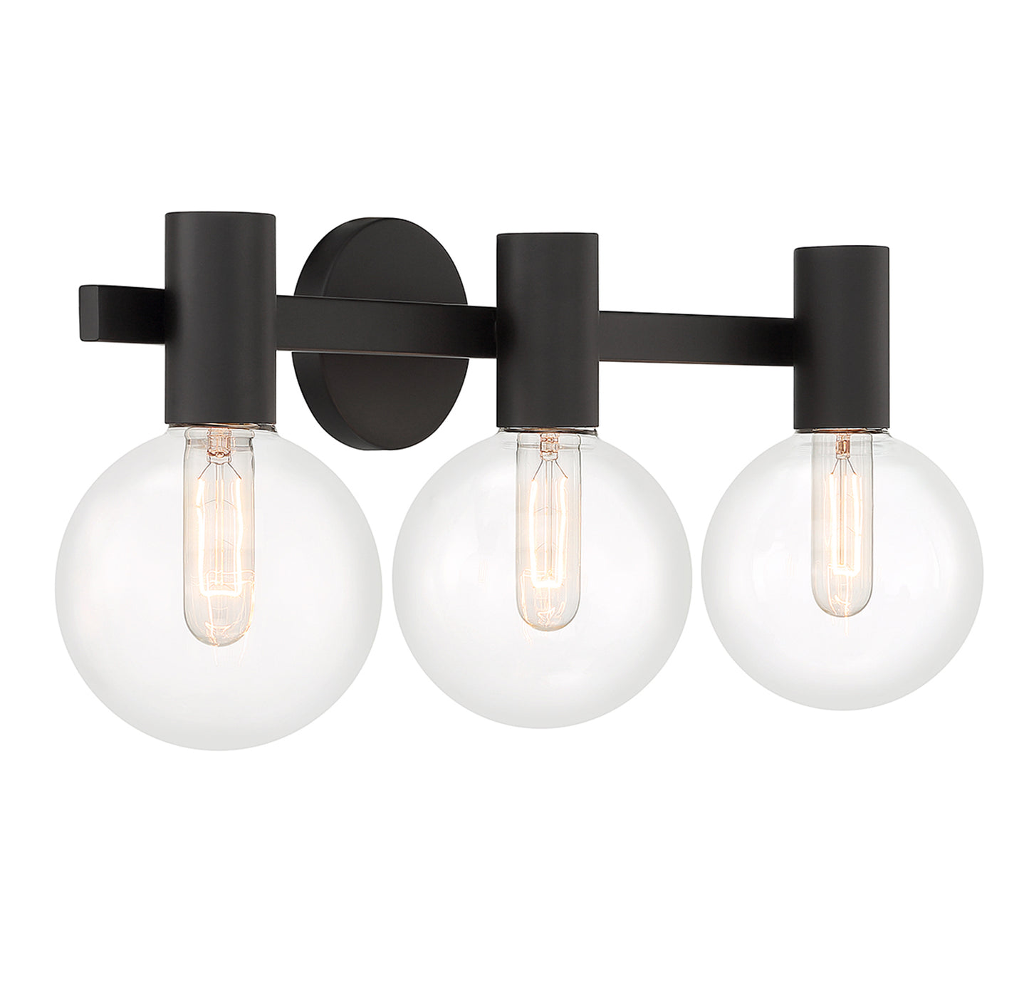 Wright 3-Light Bathroom Vanity Light in Chrome