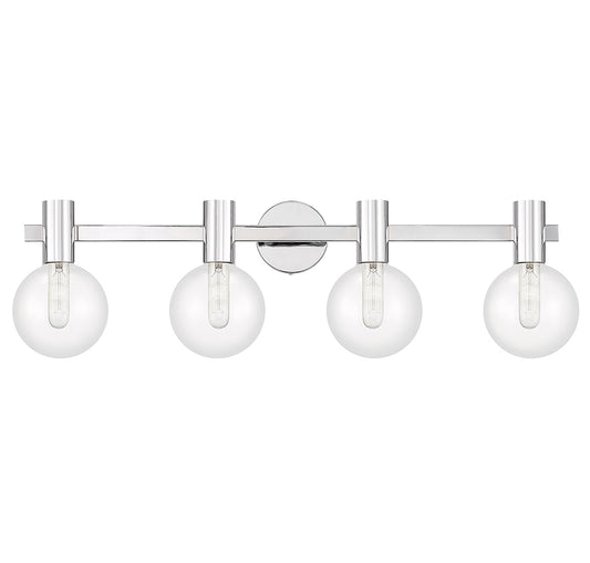 Wright 4-Light Bathroom Vanity Light
