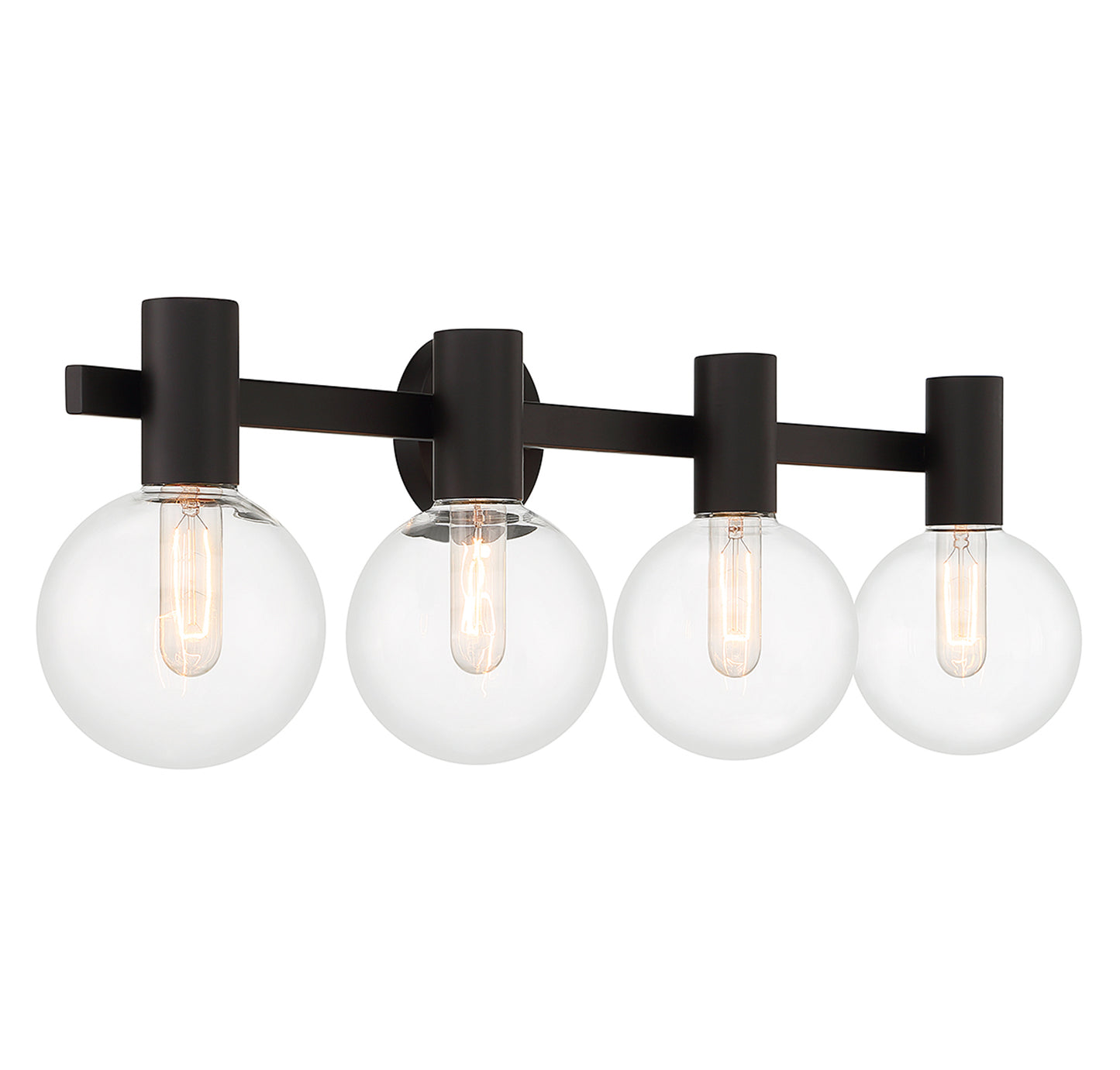 Wright 4-Light Bathroom Vanity Light in Chrome