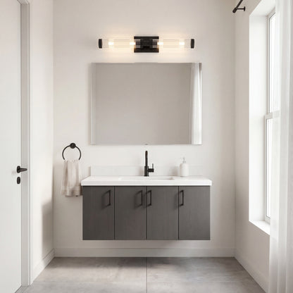 Savoy House Beale LED Bathroom Vanity Light, 28" - Black Lustre