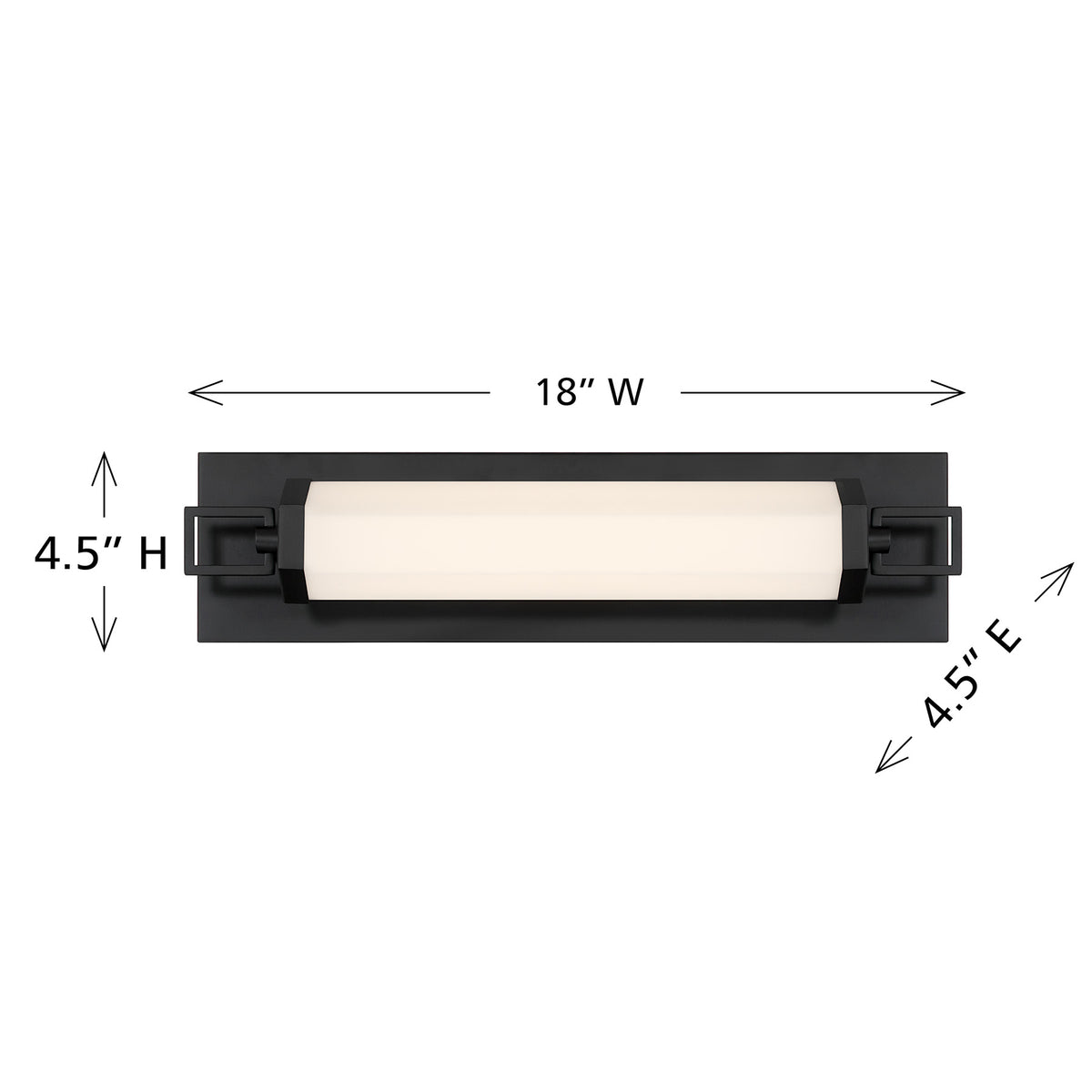 Parker 18" LED Bathroom Vanity Light