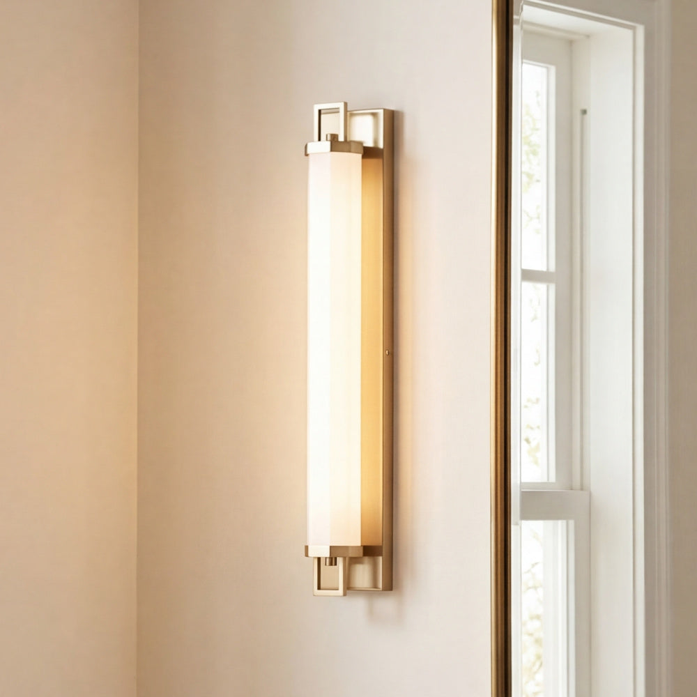 Savoy House Parker 28" LED Bathroom Vanity Light - Noble Brass
