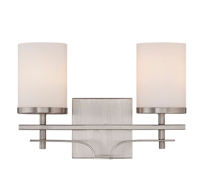 Savoy House Colton 2-Light Bath Vanity Satin Nickel