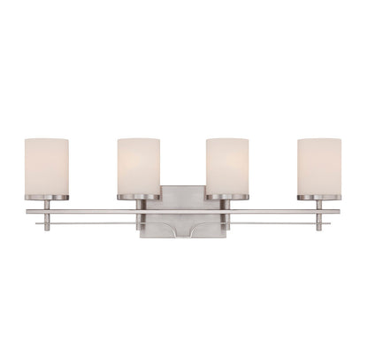 Savoy House Colton 4-Light Bath Vanity Satin Nickel