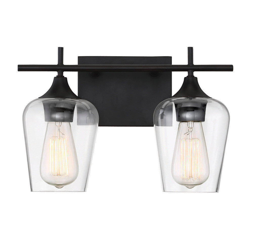 Savoy House Octave 2-Light Bath Vanity Satin Nickel