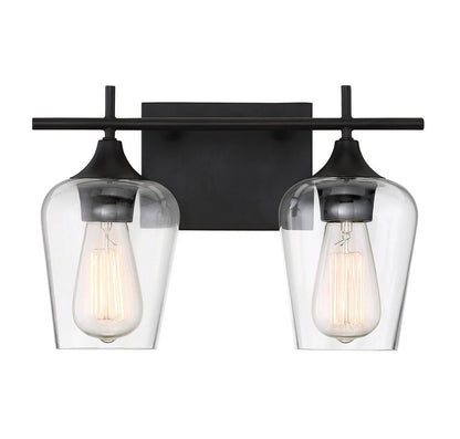 Savoy House Octave 2-Light Bath Vanity Satin Nickel