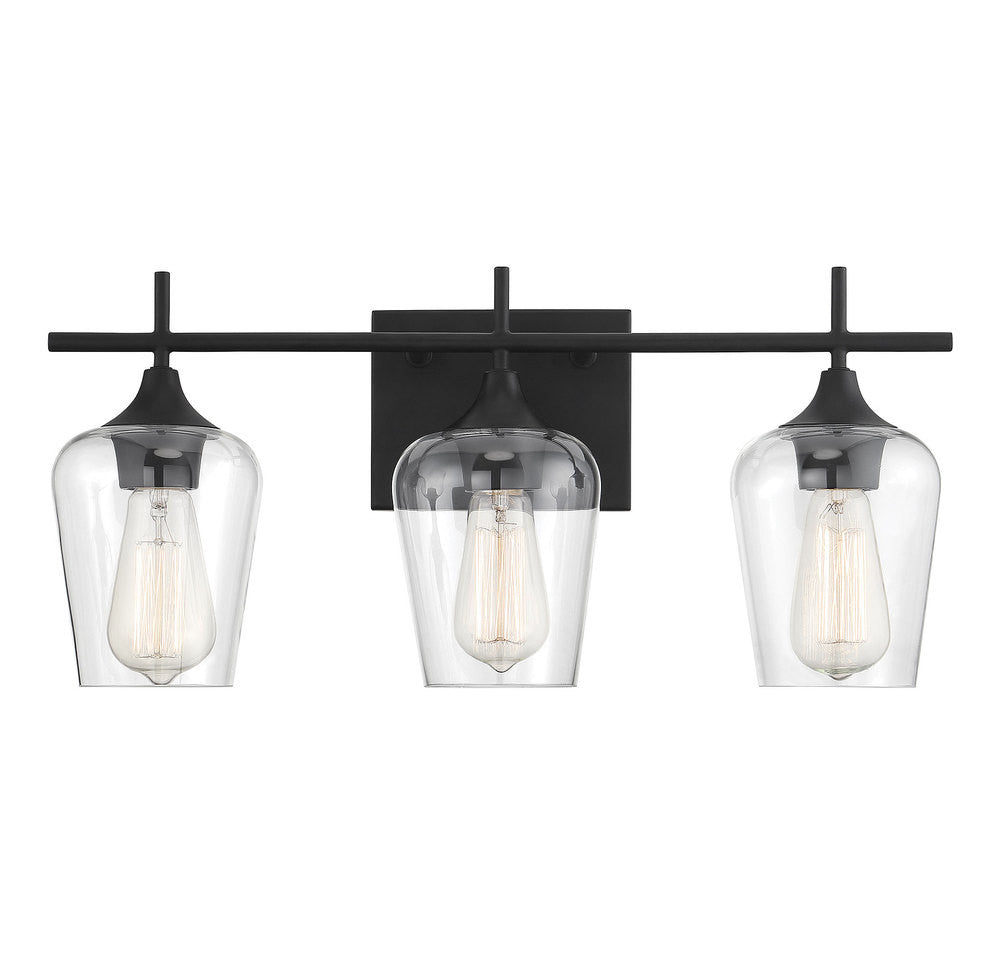 Savoy House Octave 3-Light Bath Vanity Satin Nickel