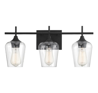 Savoy House Octave 3-Light Bath Vanity Satin Nickel