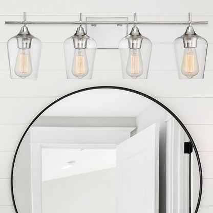 Savoy House Octave 4-Light Bath Vanity Black