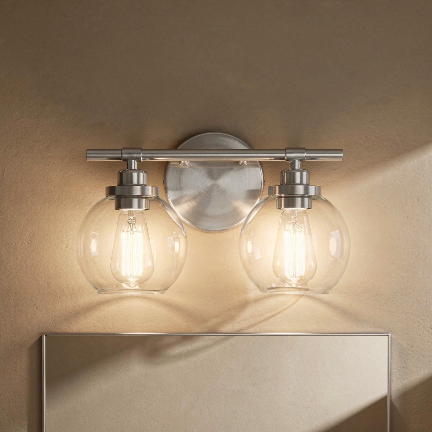 Carson 2-Light Bathroom Vanity Light
