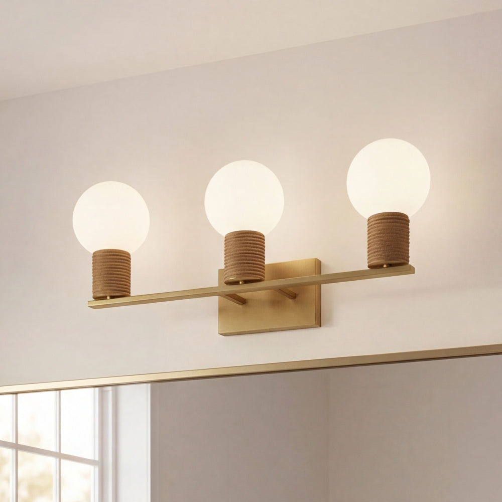 Savoy House Jarrell 3-Light Bathroom Vanity Light - Matte Black