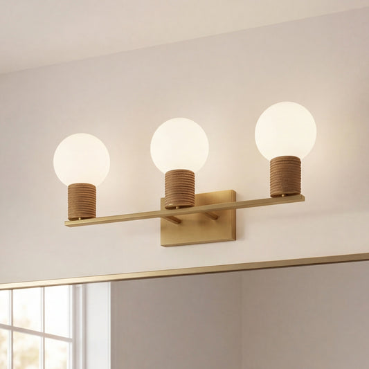 Savoy House Jarrell 3-Light Bathroom Vanity Light - Matte Black