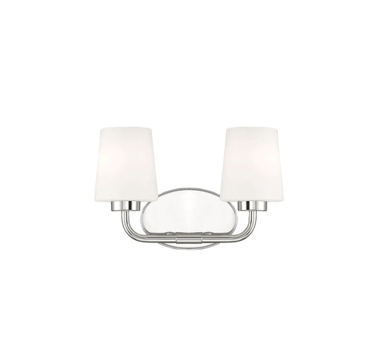 Savoy House Capra 2-Light Bath Vanity Polished Nickel