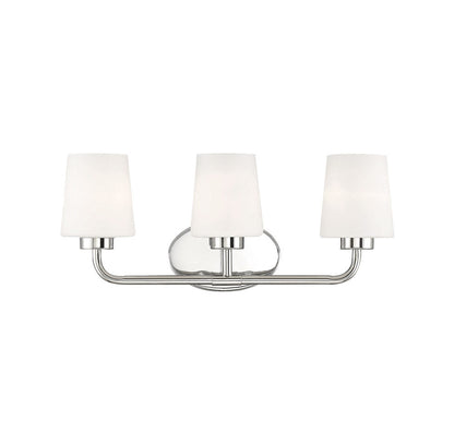 Savoy House Capra 3-Light Bath Vanity Polished Nickel