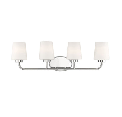 Savoy House Capra 4-Light Bath Vanity Polished Nickel