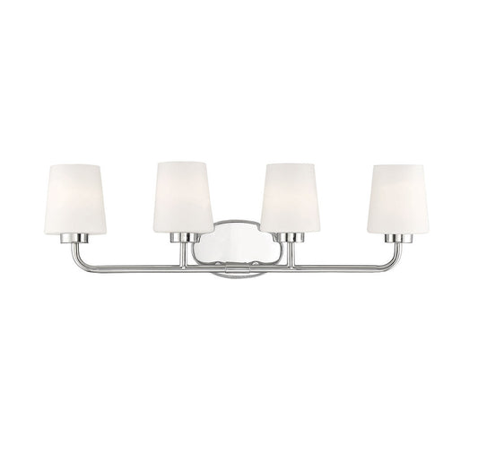 Savoy House Capra 4-Light Bath Vanity Polished Nickel