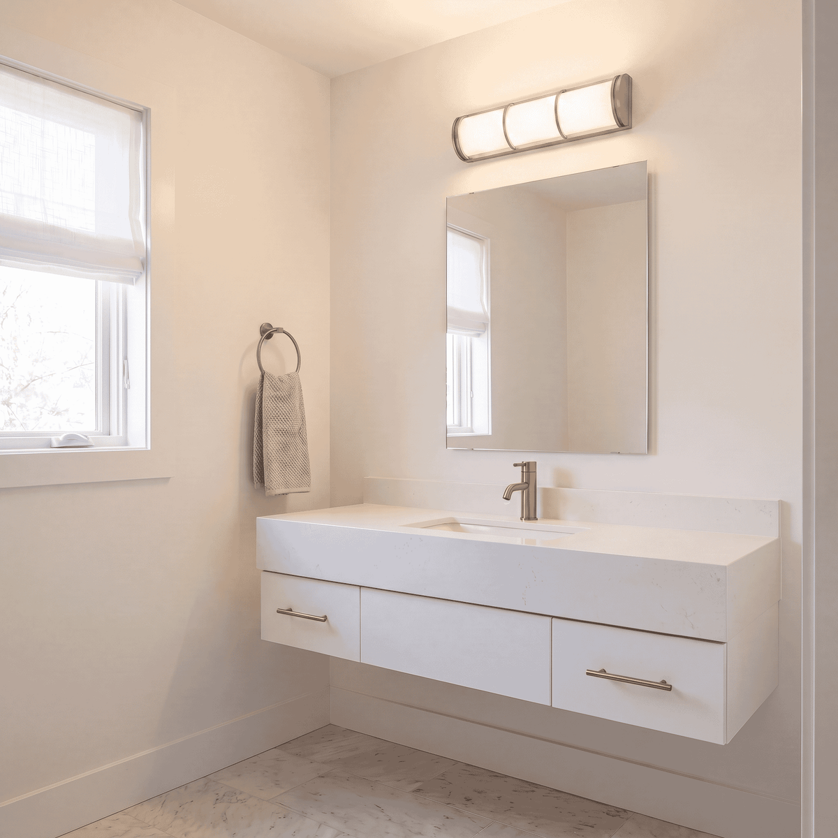 Harper LED Bathroom Vanity Light, 16"