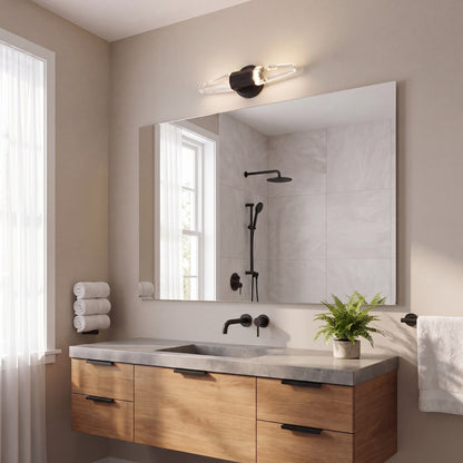 Savoy House Beaumont LED Bathroom Vanity Light - Black Lustre