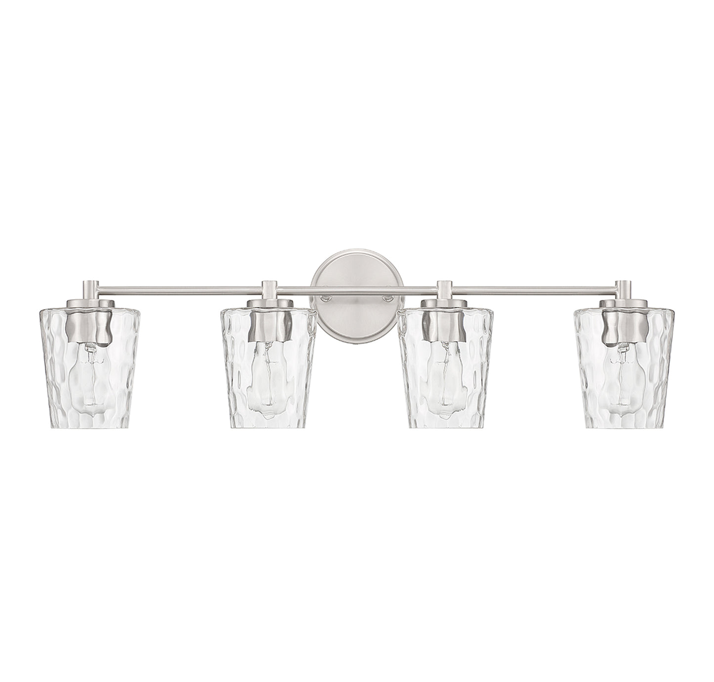 Ballas 4-Light Bathroom Vanity Light - Satin Nickel