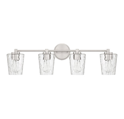 Ballas 4-Light Bathroom Vanity Light - Satin Nickel